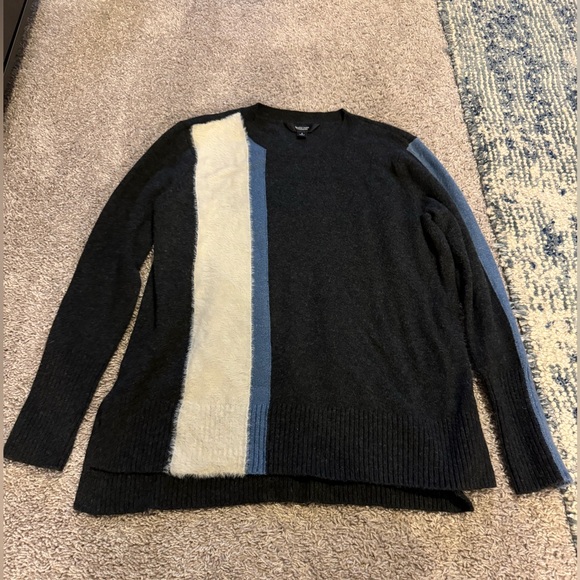 Simply Vera Vera Wang Striped Long Sleeve Sweater - Picture 4 of 8